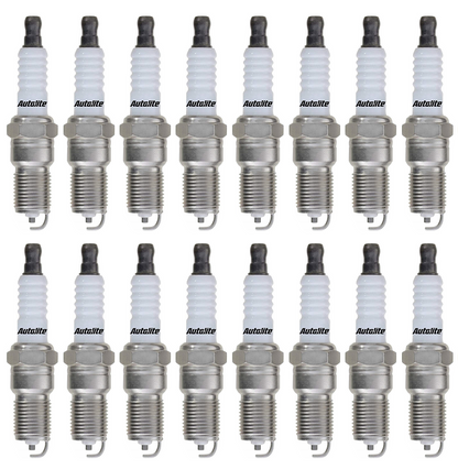 SET OF 16 AUTOLITE SPARK PLUGS TO SUIT MERCEDES BENZ S55 AMG W220 M113.995 SUPERCHARGED 5.4L V8