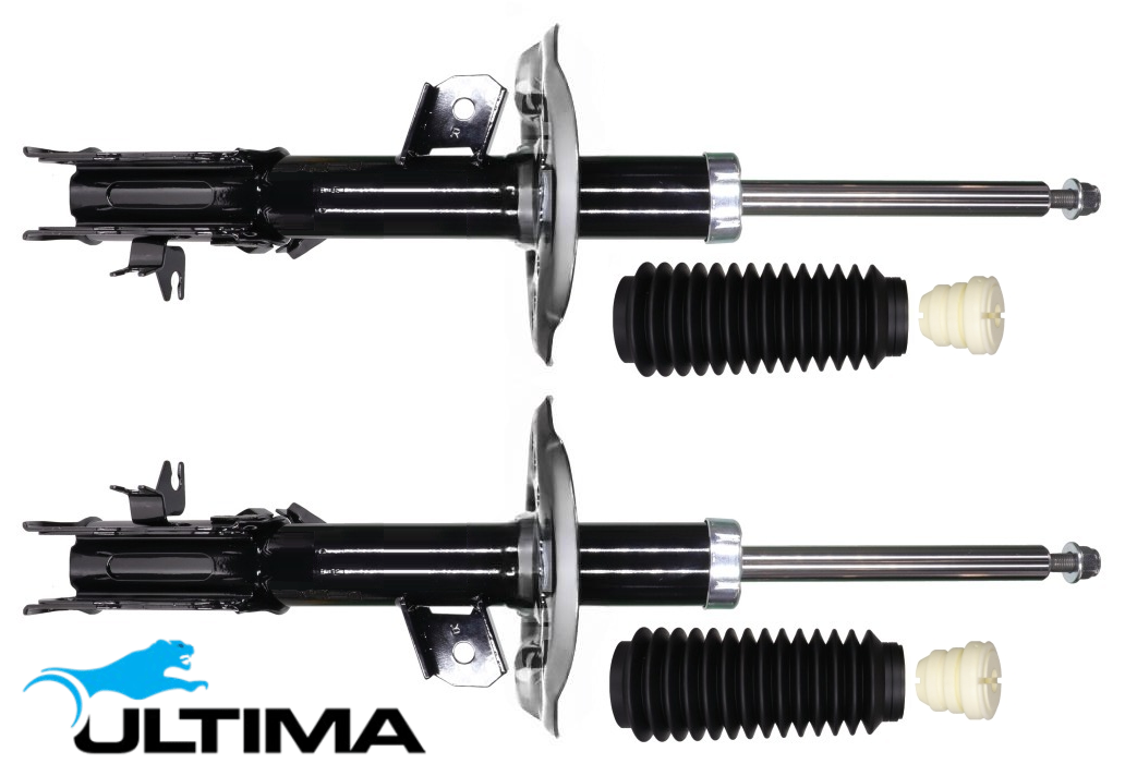 2 X ULTIMA FRONT GAS SHOCK ABSORBER TO SUIT NISSAN X-TRAIL T31 MR20DE QR25DE 2.0 2.5 I4 FROM 03/2012