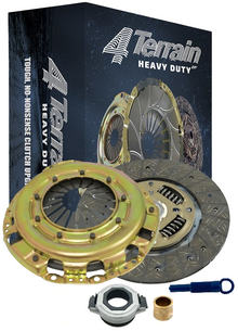 4TERRAIN HEAVY DUTY CLUTCH KIT TO SUIT NISSAN NAVARA D22 ZD30DDT 3.0L I4 5-SPEED TRANSMISSION
