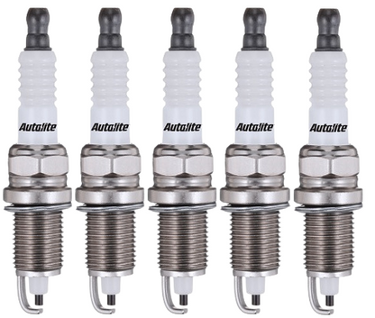 SET OF 5 AUTOLITE SPARK PLUGS TO SUIT AUDI S2 B4 ABY TURBO 2.2L I5