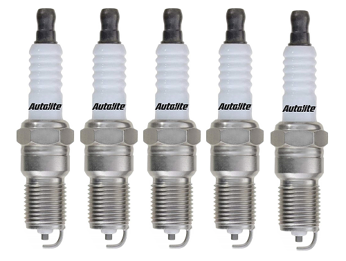 SET OF 5 AUTOLITE SPARK PLUGS TO SUIT AUDI S2 B4 ABY TURBO 2.2L I5