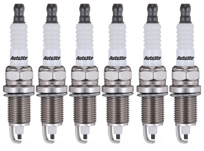 SET OF 6 AUTOLITE SPARK PLUGS TO SUIT BMW 7 SERIES 740LI N54B30 TWIN TURBO 3.0L I6