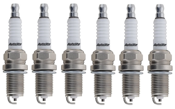 SET OF 6 AUTOLITE SPARK PLUGS TO SUIT BMW 7 SERIES 740LI N54B30 TWIN TURBO 3.0L I6