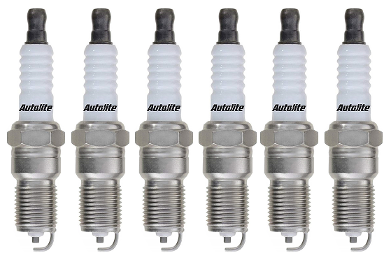 SET OF 6 AUTOLITE IRIDIUM SPARK PLUGS TO SUIT MERCEDES BENZ SLK350 R171 M272.963 M272.969 3.5L V6