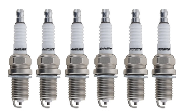 SET OF 6 AUTOLITE SPARK PLUGS TO SUIT BMW 3 SERIES 335I N54B30A TWIN TURBO 3.0L I6