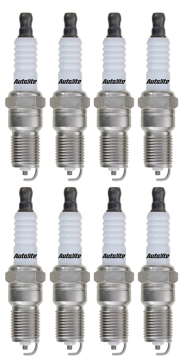 SET OF 8 AUTOLITE IRIDIUM SPARK PLUGS TO SUIT MERCEDES BENZ CLK63 AMG A209 C209 M156.982 6.2L V8