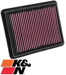 K&N REPLACEMENT AIR FILTER TO SUIT MAZDA3 BM SH-VPTS TWIN TURBO DIESEL 2.2L I4