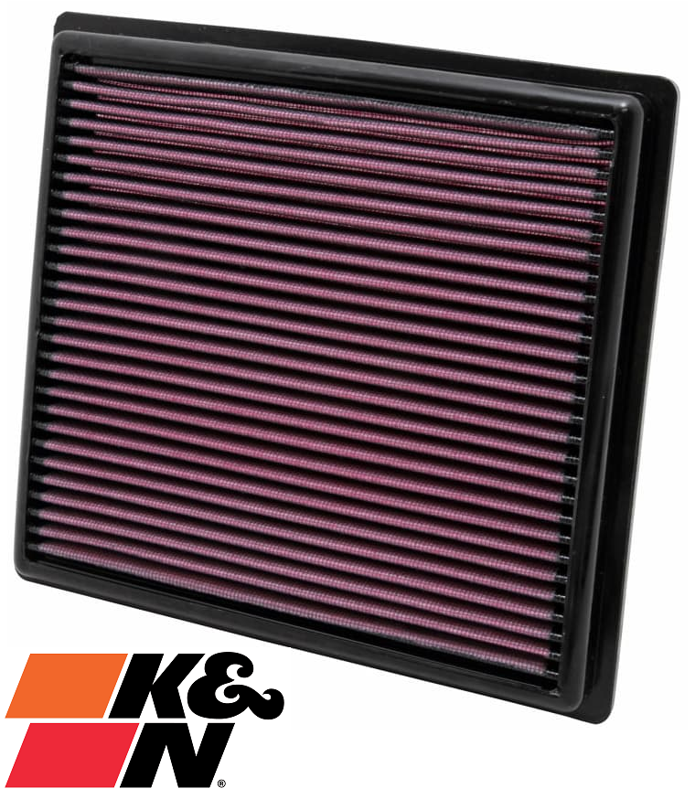 K&N REPLACEMENT AIR FILTER TO SUIT MITSUBISHI TRITON MQ MR 4N15 TURBO DIESEL 2.4L I4