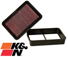 K&N REPLACEMENT AIR FILTER TO SUIT MITSUBISHI LANCER CJ 4B11T 2.0L I4 SUITS OE 1500A086 / 1500A190