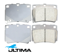 ULTIMA REAR BRAKE PAD SET TO SUIT MITSUBISHI PAJERO SPORT QE QF 4N15 TURBO DIESEL 2.4L I4 4WD ONLY
