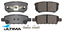 ULTIMA REAR BRAKE PAD SET TO SUIT MITSUBISHI LANCER CT CY 4G63T TURBO 2.0L I4 AKEBONO CALIPER