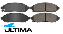 ULTIMA FRONT BRAKE PAD SET TO SUIT NISSAN PATHFINDER R51 VQ40DE 4.0L V6