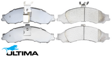 ULTIMA FRONT BRAKE PAD SET TO SUIT HOLDEN CREWMAN VY VZ ALLOYTEC ECOTEC LE0 L36 3.6L 3.8L V6