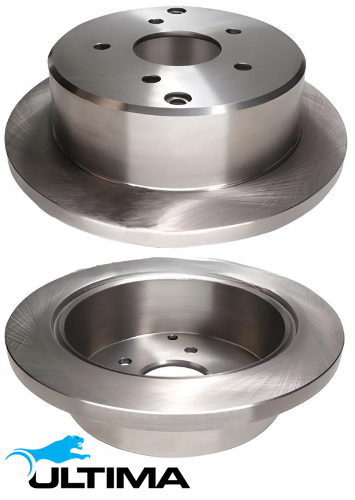 ULTIMA REAR DISC BRAKE ROTOR SET TO SUIT HOLDEN CREWMAN VY VZ LS1 L76 L98 5.7L 6.0L V8