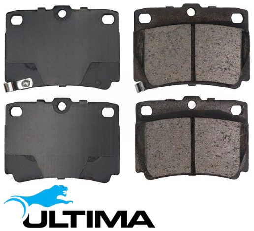 ULTIMA REAR BRAKE PAD SET TO SUIT MITSUBISHI CHALLENGER PA 6G72 3.0L V6 FROM 12/1997