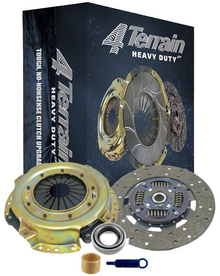 4TERRAIN HEAVY DUTY CLUTCH KIT TO SUIT NISSAN ZD30DDTI FD33 TURBO DIESEL 3.0L 3.3L I4