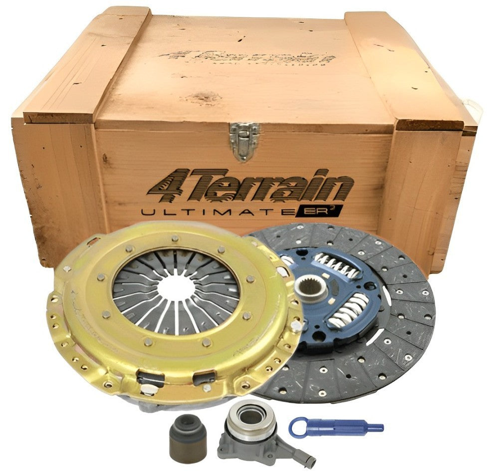4TERRAIN ULTIMATE CLUTCH KIT WITH CONCENTRIC SLAVE CYLINDER TO SUIT MAZDA BT-50 UP UR P5AT 3.2L I5