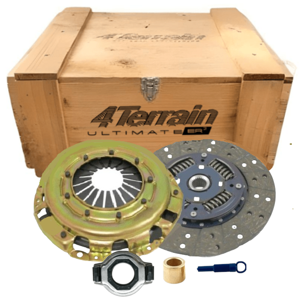 4TERRAIN ULTIMATE CLUTCH KIT TO SUIT NISSAN NAVARA D22 YD25DDT TURBO DIESEL 2.5L I4