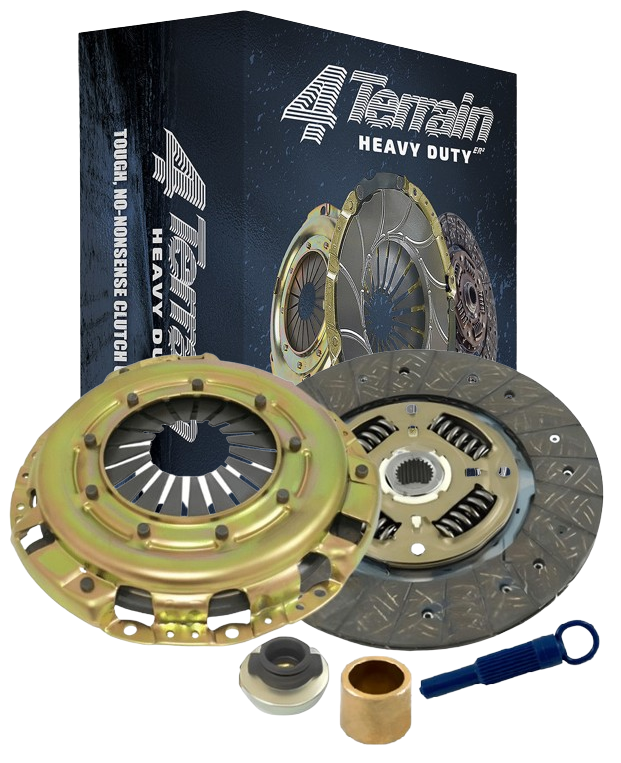 4TERRAIN HEAVY DUTY CLUTCH KIT TO SUIT NISSAN NAVARA D40 YD25DDTI 2.5L I4 SUITS 106KW AND 126KW