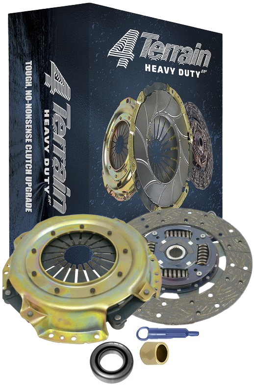 4TERRAIN HEAVY DUTY CLUTCH KIT TO SUIT NISSAN TB45E TD42 TD42T TD42TI TURBO DIESEL 4.2L 4.5L I6
