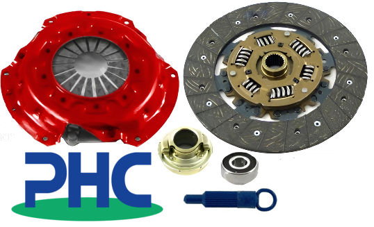 PHC HEAVY DUTY CLUTCH KIT FOR MITSUBISHI L200 K13T 4G54 2.6 I4 FROM 1/1990 BEARING 27MM FORK TO FACE