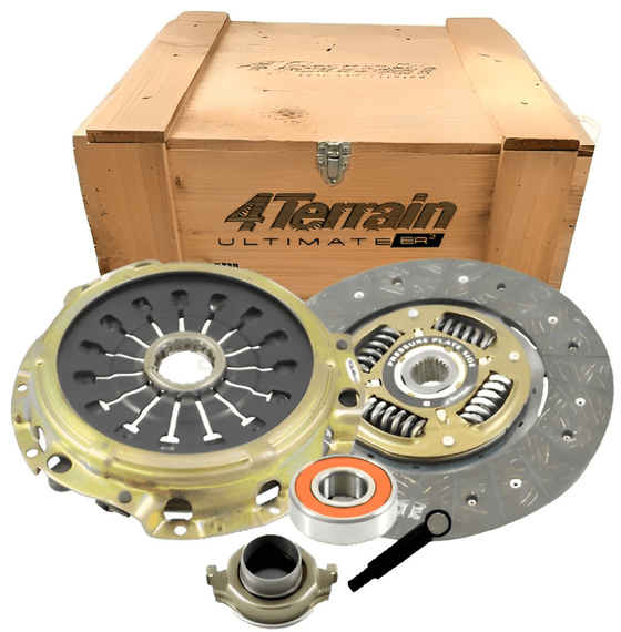4TERRAIN ULTIMATE CLUTCH KIT FOR MITSUBISHI PAJERO NK 4M40T 2.8 I4 VIN V46V/V46W ON 11/96 ON TO 5/00