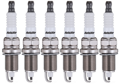 SET OF 6 AUTOLITE SPARK PLUGS TO SUIT MERCEDES BENZ M103.942 M103.940 M103.983 M103.981 2.6L 3.0L I6