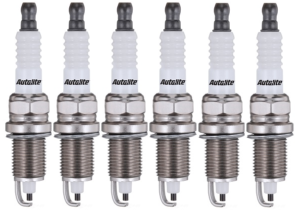 SET OF 6 AUTOLITE SPARK PLUGS TO SUIT MERCEDES BENZ 300SEL W126 M103.981 3.0L I6