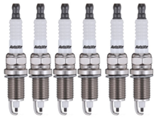SET OF 6 AUTOLITE SPARK PLUGS TO SUIT MERCEDES BENZ E36 AMG W210 M104.941 3.6L I6