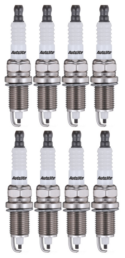 SET OF 8 AUTOLITE SPARK PLUGS TO SUIT BMW 5 SERIES 545I N62B44 4.4L V8