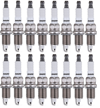 SET OF 16 AUTOLITE SPARK PLUGS TO SUIT MERCEDES BENZ SL500 R129 R230 M113.961 M113.963 5.0L V8