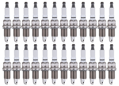 SET OF 24 AUTOLITE SPARK PLUGS TO SUIT MERCEDES BENZ SL600 R129 M120.983 6.0L V12 FROM 06/1998