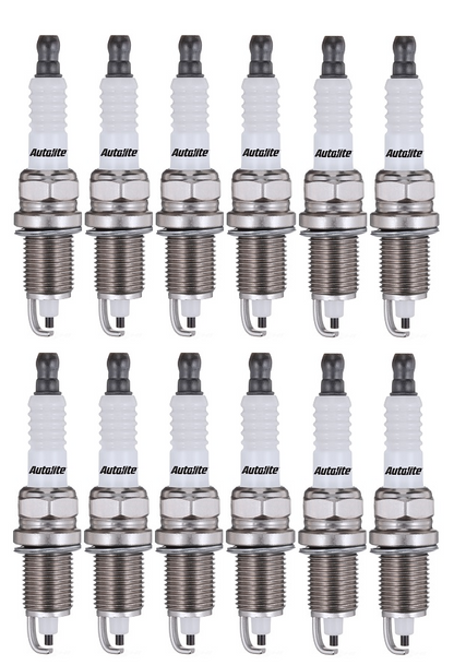 SET OF 12 SPARK PLUGS FOR MERCEDES BENZ M275.950 M275.953 M275.951 M275.954 M137.970 5.5L 5.8L V12