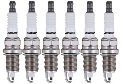 6 X AUTOLITE SPARK PLUG FOR AUDI CAKA ASN BBJ CMUA BPK AUK ARE ASJ AGB BES BDX 2.7L 2.8L 3.0L 3.1 V6