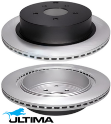 REAR VENTED DISC BRAKE ROTOR SET TO SUIT TOYOTA CELICA ST162R ST182R ST183C ST183R 3S-FE 3SGE 2.0 I4