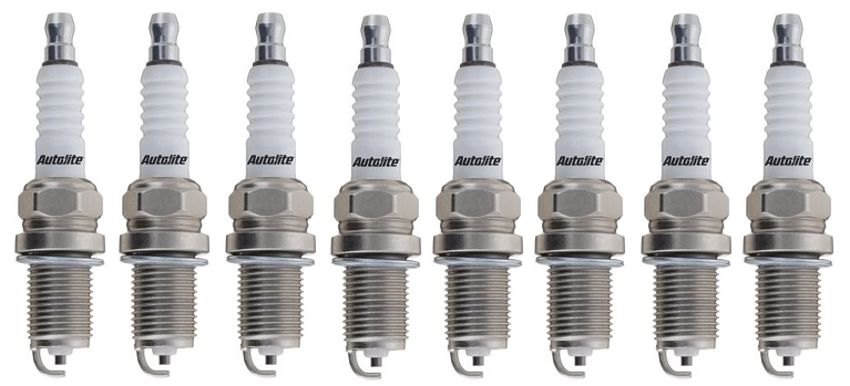 SET OF 8 AUTOLITE SPARK PLUGS TO SUIT MERCEDES BENZ 560SEC C126 M117.968 5.5L V8