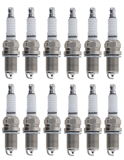 12 X AUTOLITE SPARK PLUG TO SUIT MERCEDES BENZ SL600 R129 M120.981 M120.983 6.0L V12 TILL 05/1998