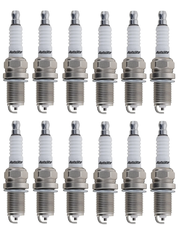 SET OF 12 AUTOLITE SPARK PLUGS TO SUIT MERCEDES BENZ 600SEL W140 M120.980 6.0L V12