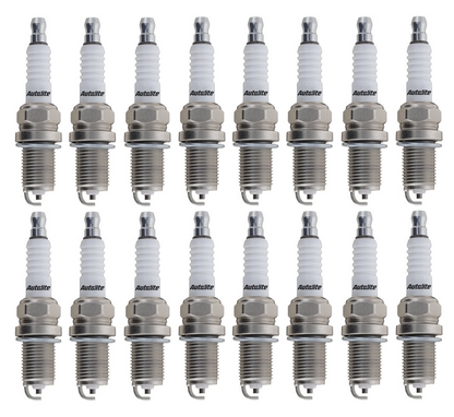 SET OF 16 AUTOLITE SPARK PLUGS TO SUIT MERCEDES BENZ ML500 W163 W164 M113.965 M113.964 5.0L V8