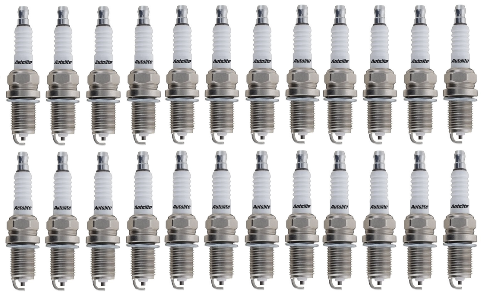 SET OF 24 AUTOLITE SPARK PLUGS TO SUIT MERCEDES BENZ CL600 C215 M137.970 5.8L V12