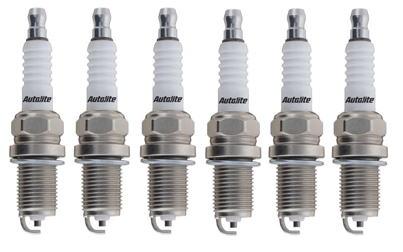 SET OF 6 AUTOLITE SPARK PLUGS TO SUIT BMW 5 SERIES 530I M54B30 3.0L I6