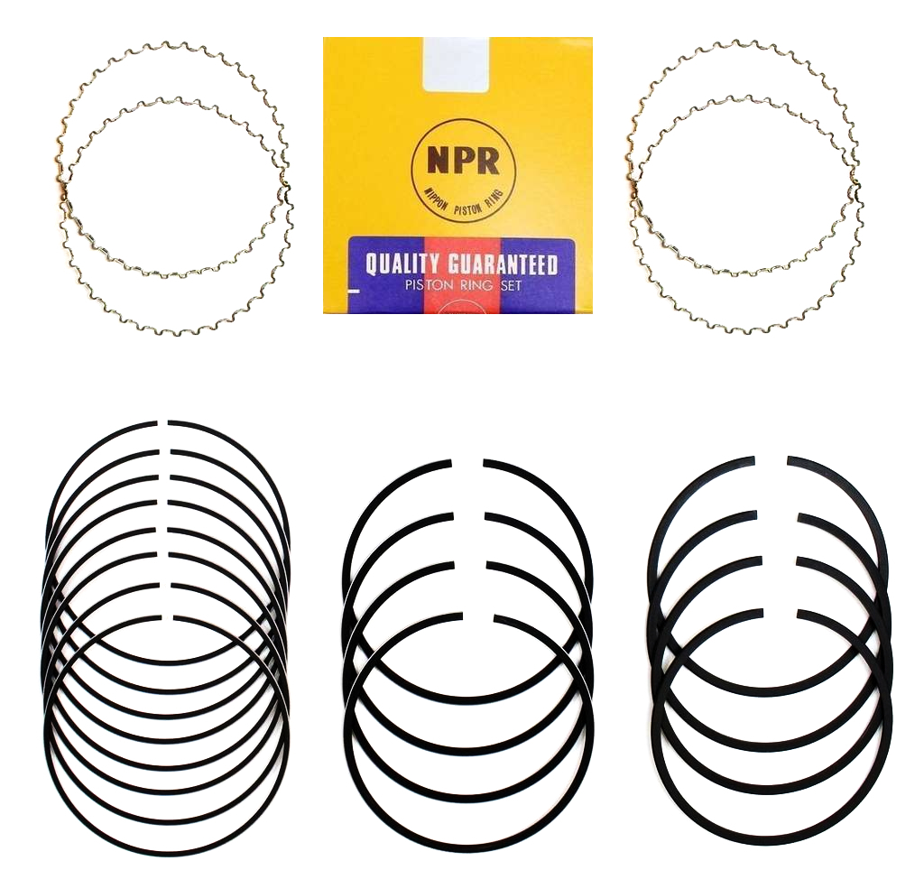 NIPPON CHROME PISTON RING SET TO SUIT NISSAN ZD30DDT ZD30DDTI TURBO 3.0L I4