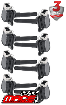 8 X MACE STANDARD REPLACEMENT IGNITION COIL TO SUIT AUDI A8 D2 AEW 3.7L V8