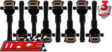 SET OF 8 MACE STANDARD REPLACEMENT IGNITION COILS TO SUIT BMW 7 SERIES 730IL M60B30 3.0L V8