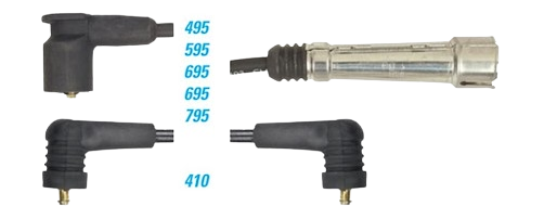 7MM IGNITION LEADS TO SUIT AUDI 90 B3 KV 7A NG 2.2L 2.3L I5