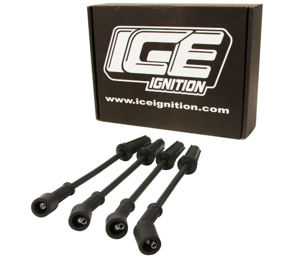 ICE 7MM RACE 1000 SERIES IGNITION LEADS TO SUIT SUBARU FORESTER SF EJ20 2.0L F4