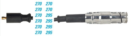 7MM IGNITION LEADS TO SUIT MERCEDES BENZ M112.970 M112.972 M112.976 M272.960 3.5L 3.7L V6