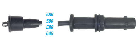 8MM IGNITION LEADS WITH STRAIGHT COIL BOOTS TO SUIT SUBARU IMPREZA GC EJ20E 2.0L F4 TILL 07/1998