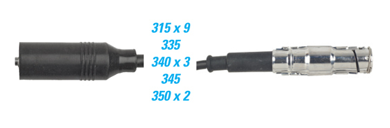 7MM IGNITION LEADS TO SUIT MERCEDES BENZ E500 W211 S211 M113.967 5.0L V8