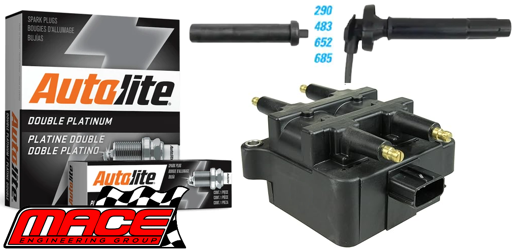 MACE IGNITION SERVICE KIT TO SUIT SUBARU EJ201 EJ251 2.0L 2.5L F4